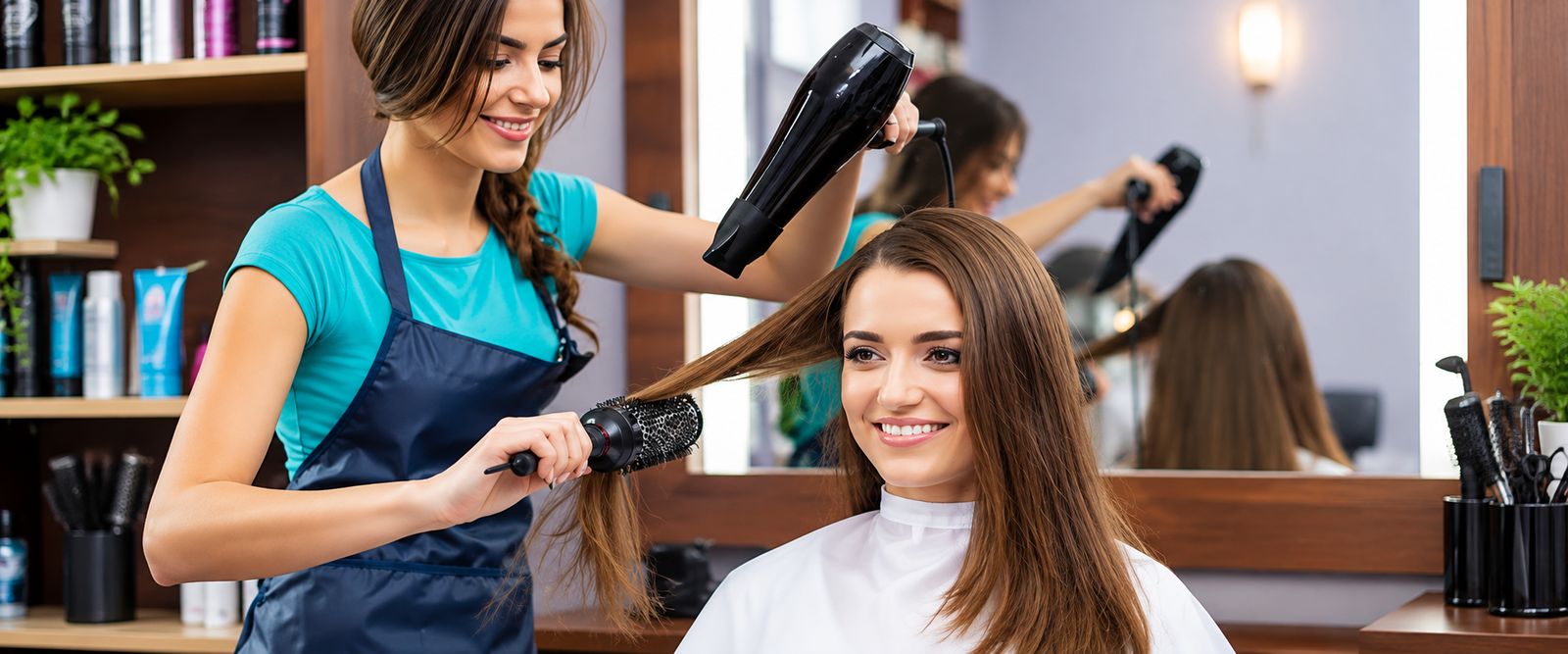 Premium salon and beauty services